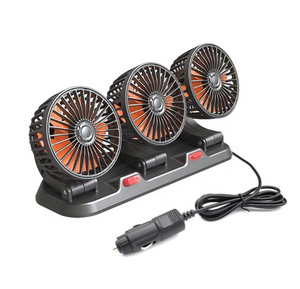 3 Heads Car Fan Triple