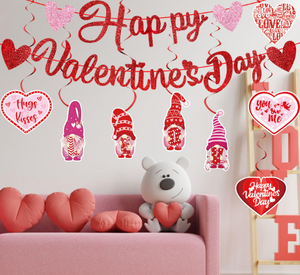Valentines Day Garland Kit Hanging Decorations