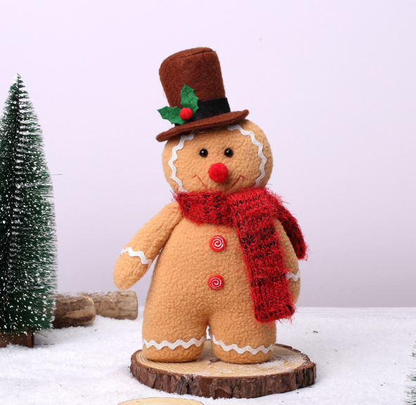 Christmas Decoration Gingerbread Doll 30CM Size