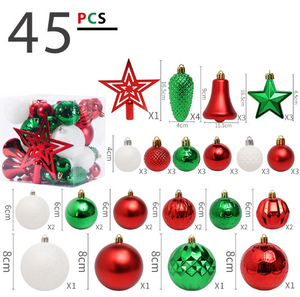 45pcs Christmas Accessories