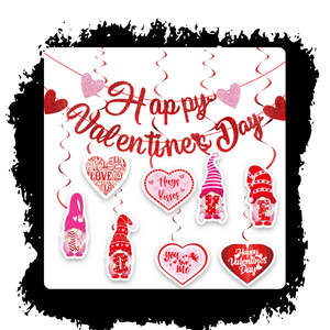 Valentines Day Garland Kit Hanging Decorations