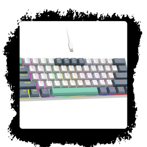61-Keys Wired Gaming Keyboard