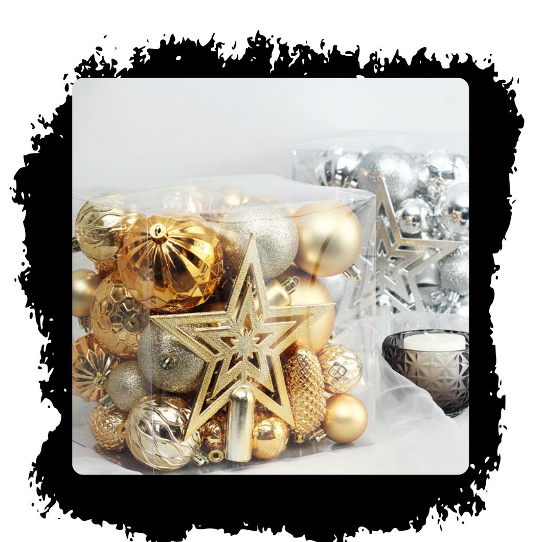 45pcs Christmas Accessories