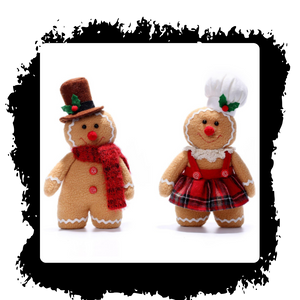 Christmas Decoration Gingerbread Doll 30CM Size
